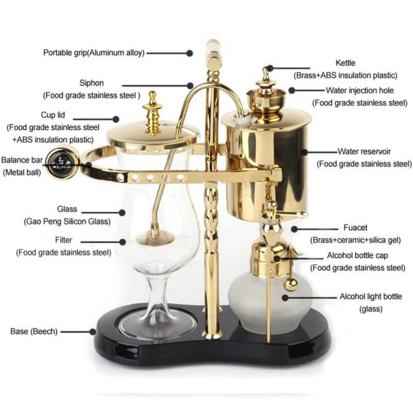 Classic Syphon coffee maker CFC007 - Image 4